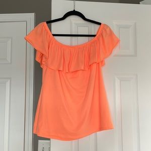 Lilly Pulitzer orange top